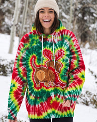 DACHSHUND DOG DEER CHRISTMAS BURST ALL OVER PRINT - TLTW2309264