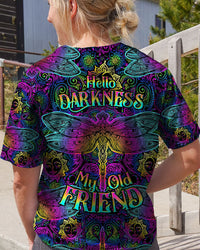 HELLO DARKNESS MY OLD FRIEND DRAGONFLY MANDALA ALL OVER PRINT - TLTW1707232