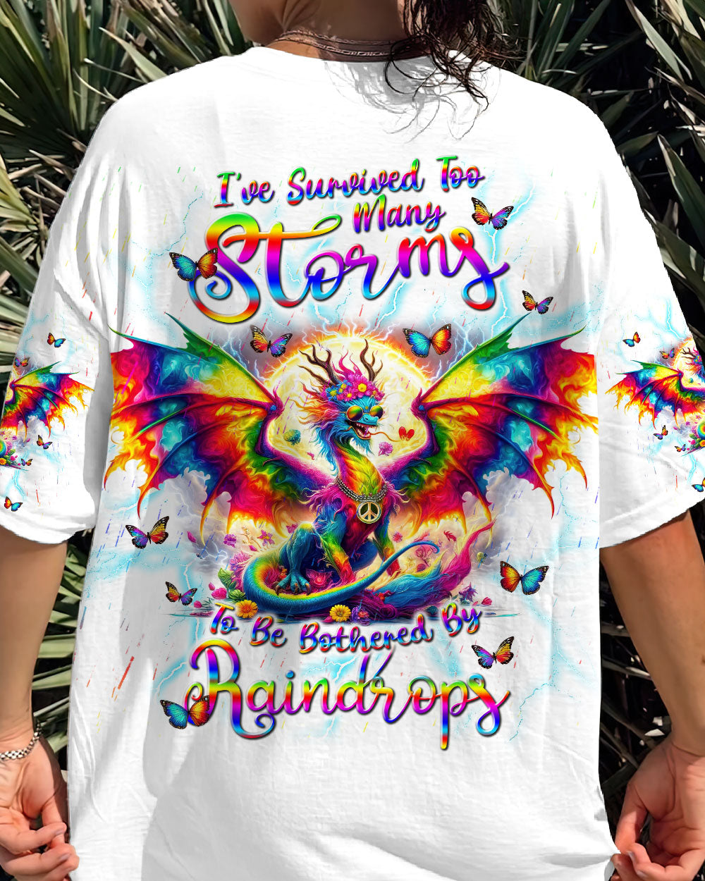 I'VE SURVIVED TOO MANY STORMS DRAGON ALL OVER PRINT - TLNT2205242