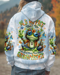 OLD HIPPIES FROG ALL OVER PRINT  - TLTR0302252