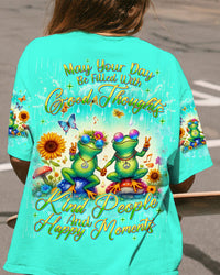 MAY YOUR DAY BE FILLED FROG ALL OVER PRINT - TLNT1706245