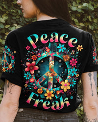 PEACE FREAK FLOWERS ALL OVER PRINT - YHLN0707231