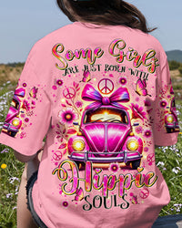 SOME GIRLS ARE JUST BORN WITH HIPPIE SOULS ALL OVER PRINT - TLTR0307245