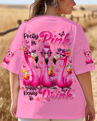 PRETTY IN PINK FLAMINGO ALL OVER PRINT - TLNT1004253