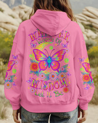 WHISPER WORDS OF WISDOM LET IT BE BUTTERFLY ALL OVER PRINT  - TLTR1906254