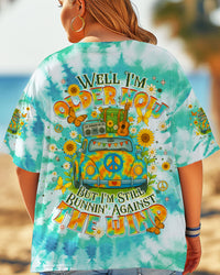 RUNNING AGAINST THE WIND CAR TIE DYE ALL OVER PRINT - TLNT1405253