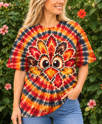 RADIANT HARVEST TURKEY SWIRL THANKSGIVING ALL OVER PRINT - YHHN1410262