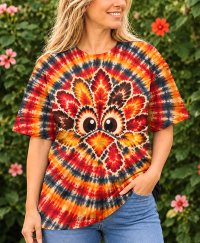 RADIANT HARVEST TURKEY SWIRL THANKSGIVING ALL OVER PRINT - YHHN1410262