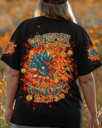 WHISPER WORDS OF WISDOM LET IT BE BUTTERFLY SUNFLOWER  ALL OVER PRINT - TLTW2304251
