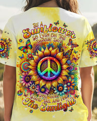 BE A SUNFLOWER ALL OVER PRINT - TLNT0108243