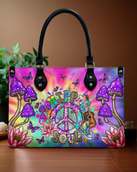 HIPPIE SOUL TIE DYE LEATHER HANDBAG - TLNT2705245