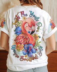 JUST BE YOUR OWN UNIQUE BEAUTIFUL SELF ALL OVER PRINT - YHLN0506233