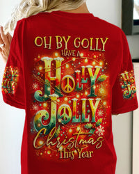 OH BY GOLLY CHRISTMAS ALL OVER PRINT - TYTD0411231