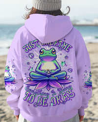 JUST BREATHE FROG ALL OVER PRINT  - TLNT1902255