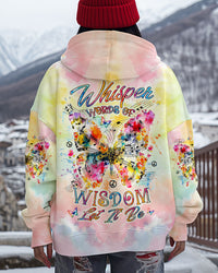 WHISPER WORDS OF WISDOM LET IT BE BUTTERFLY ALL OVER PRINT - YHLN0302253
