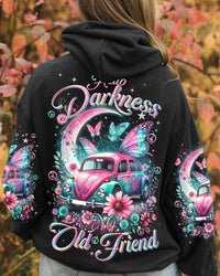 HELLO DARKNESS MY OLD FRIEND CAR CRESCENT MOON ALL OVER PRINT - TLTR1112233
