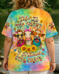 LIFE IS TOO SHORT ALL OVER PRINT - YHLT1607254