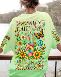 PEACE LOVE FAITH ALL OVER PRINT - TLTR2507243