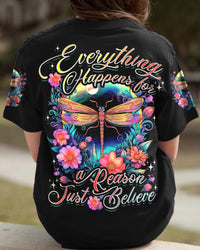 JUST BELIEVE DRAGONFLY ALL OVER PRINT - TYTD1406233
