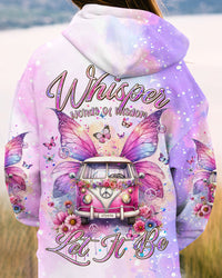 WHISPER WORDS OF WISDOM CAR WINGS ALL OVER PRINT - TLTR1612232