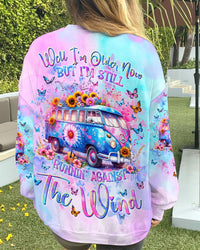 RUNNING AGAINST THE WIND BUS FLORAL ALL OVER PRINT - TLNT2111234