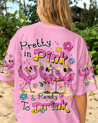 PRETTY IN PINK FLAMINGO ALL OVER PRINT - TLTR1706244