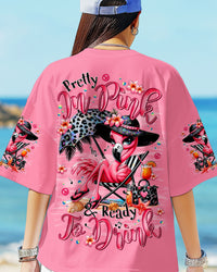 PRETTY IN PINK FLAMINGO ALL OVER PRINT - TLTR1704252