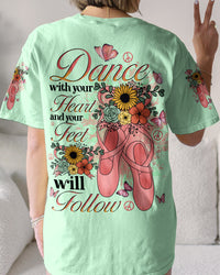 DANCE WITH YOUR HEART BALLET ALL OVER PRINT - TYTD0510231