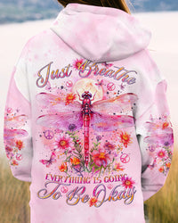 JUST BREATHE DRAGONFLY ALL OVER PRINT - TLTR0403244