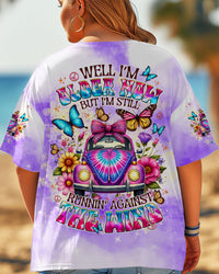 RUNNING AGAINST THE WIND CAR TIE DYE ALL OVER PRINT  - TLNT0904253