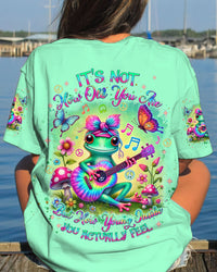 IT'S NOT HOW OLD YOU ARE FROG ALL OVER PRINT - TLNT1207244