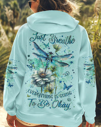 JUST BREATHE DRAGONFLY ALL OVER PRINT - YHLN1102253