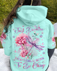 JUST BREATHE DRAGONFLY ALL OVER PRINT - YHLN311232