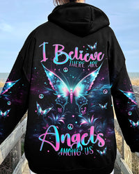 I BELIEVE THERE ARE ANGELS AMONG US BUTTERFLY ALL OVER PRINT - TLNT1801243
