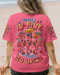 PRETTY IN PINK FLAMINGO ALL OVER PRINT - TLTR0705254