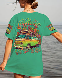 I'M BLUNT BECAUSE GOD ROLLED ME ALL OVER PRINT - TLNT2006234
