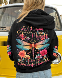 WONDERFUL WORLD DRAGONFLY ALL OVER PRINT - TYTD2509231