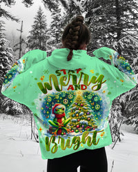 STAY MERRY AND BRIGHT FROG CHRISTMAS ALL OVER PRINT - TLNT1910233