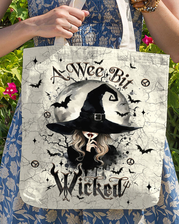 A WEE BIT WICKED HALLOWEEN TOTE BAG - YHLT2509245