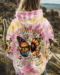 (HOT DEAL) WHISPER WORDS OF WISDOM LET IT BE BUTTERFLY ALL OVER PRINT  - TLTR2211243