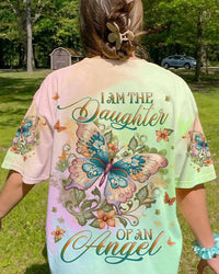 I AM THE DAUGHTER OF AN ANGEL BUTTERFLY ALL OVER PRINT - YHLN2609233