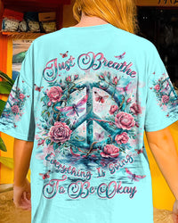 JUST BREATHE PEACE ALL OVER PRINT - TLNT0504244