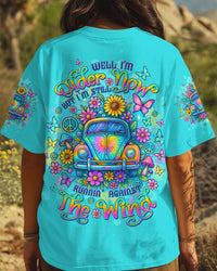 RUNNING AGAINST THE WIND CAR TIE DYE ALL OVER PRINT  - TLTW1004251