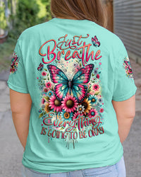 JUST BREATHE BUTTERFLY ALL OVER PRINT - TYTD0211232