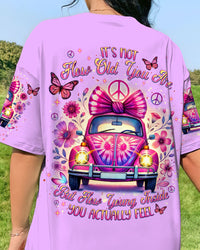 IT'S NOT HOW OLD YOU ARE CAR ALL OVER PRINT - TLNT1107243