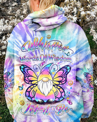 WHISPER WORDS OF WISDOM LET IT BE GNOME ALL OVER PRINT - YHLT2802242