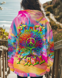 PEACE Y'ALL TREE OF LIFE ALL OVER PRINT - TLTR2309244