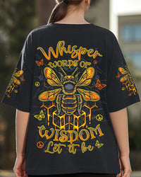 WHISPER WORDS OF WISDOM BEE ALL OVER PRINT - YHLN1803254