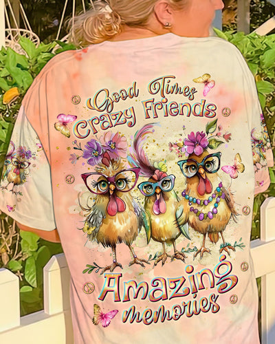 GOOD TIMES CRAZY FRIEND CHICKEN ALL OVER PRINT - TLNT2805243