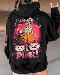INSIDE I AM ALL PINK FLAMINGO HALLOWEEN ALL OVER PRINT - TLTW0108231